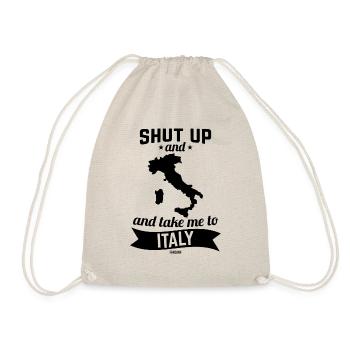 Italy - Drawstring Bag - nature - Front