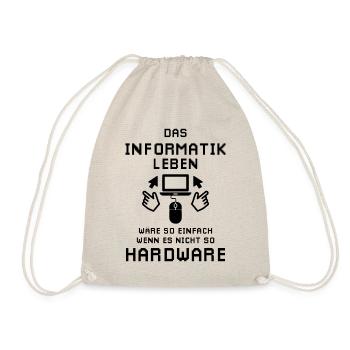 Das Informatik Leben - Turnbeutel - Natur - Vorne