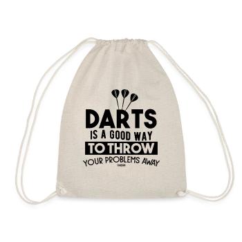 darts - Drawstring Bag - nature - Front