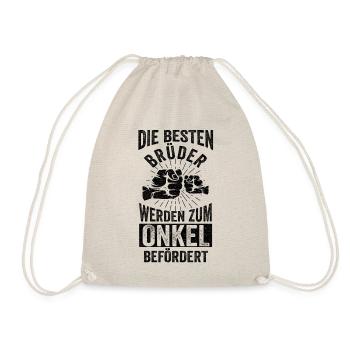 Die Besten Brüder Werden Zum Onkel befördert Gesch - Turnbeutel - Natur - Vorne