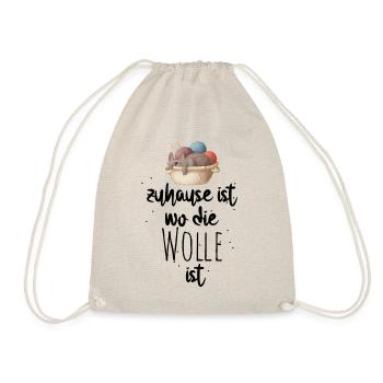 Perfekter Stricken Spruch für Großmütter Geschenk - Turnbeutel - Natur - Vorne