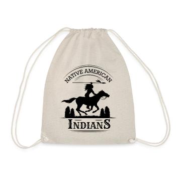 Cheval Native American Indians Indians Guerriers - Sac de sport léger - nature - Devant