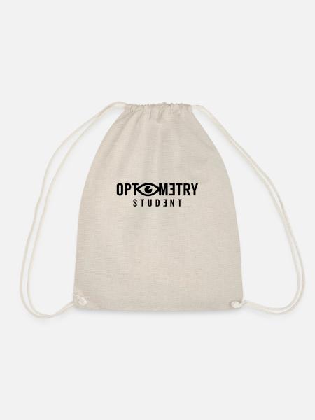 Optiker Optik Optometrist Augenoptiker Optometrie - Turnbeutel - Natur