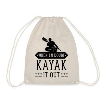 Kayak Wassersport Kajak Kajakfahrer Kajakfahren - Sac de sport léger - nature - Devant