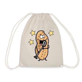 Peanut Singer Band Musiciens Kids Fantasy Star - Sac de sport léger - nature - Devant