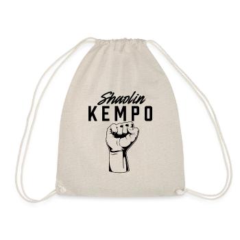 Shaolin Kempo Kenpo Karate Martial Art - Drawstring Bag - nature - Front