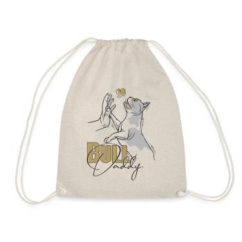 French Bulldog Daddy - Dogs Design - Drawstring Bag - nature - Front