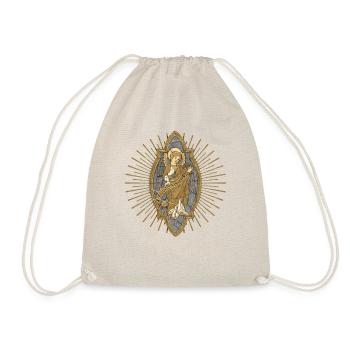 Jesus Christ, Jesus Angel Gloria-In-Excelsis-Deodorant - Drawstring Bag - nature - Front