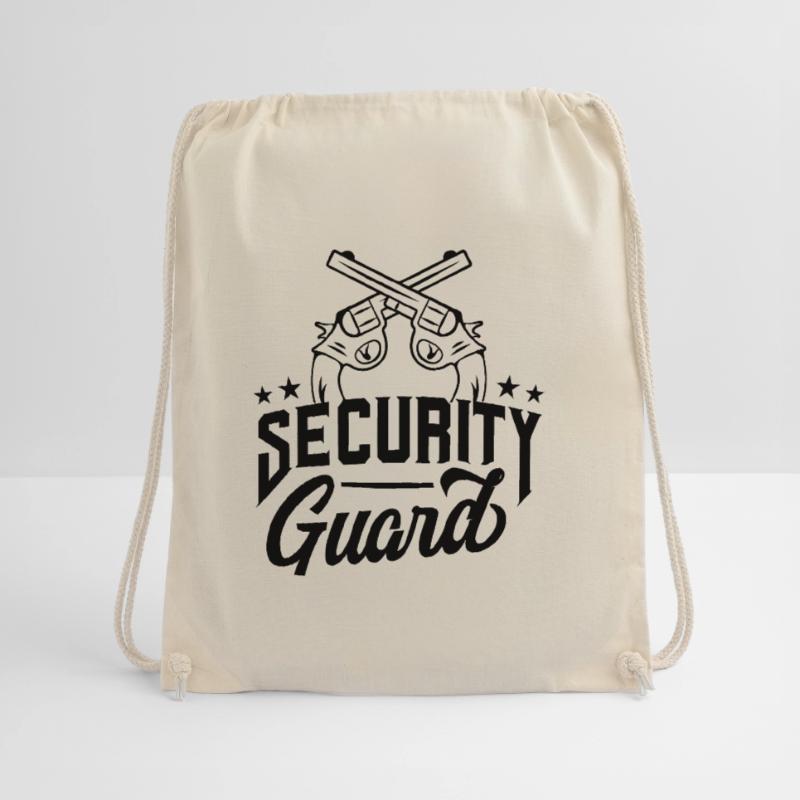 Security Officer Security Security Security Guard Drawstring Bag