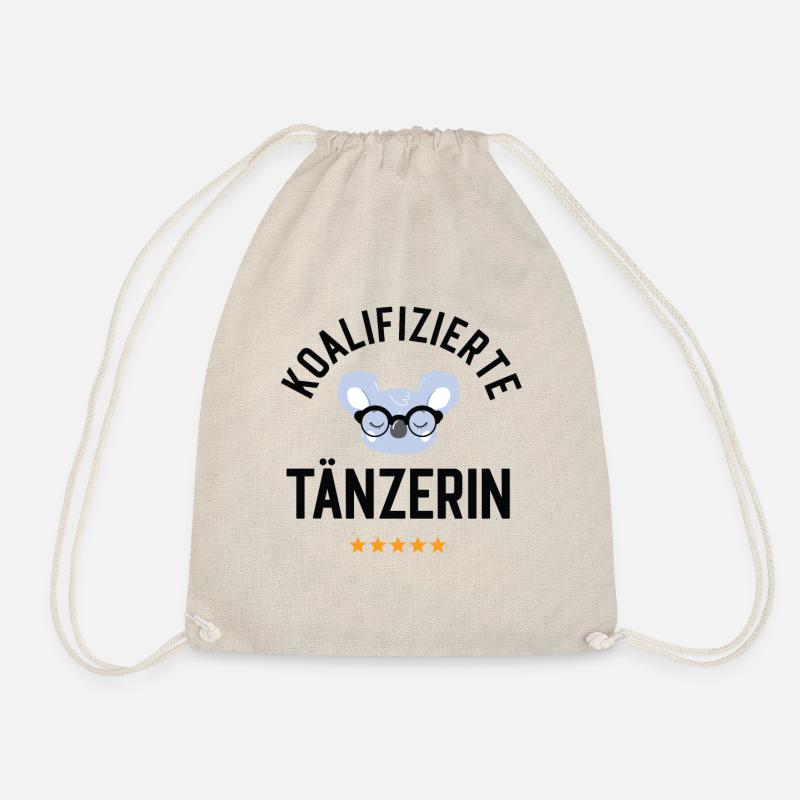 Koalifizierte Tänzerin Geschenk Lustig - Turnbeutel - Natur