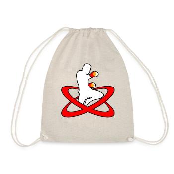 Ezidi Boxen Ezidxan Flagge Boxhabdschuhe - Turnbeutel - Natur - Vorne