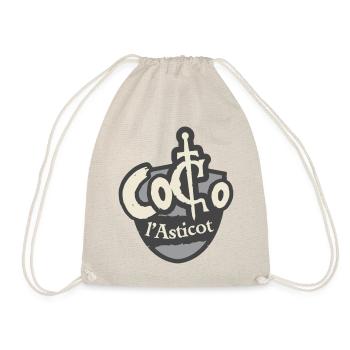 Coco l'Asticot, surnom de Merlin - Sac de sport léger - nature - Devant