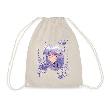 Anime Manga filles coeurs amour Cosplay - Sac de sport léger - nature - Devant