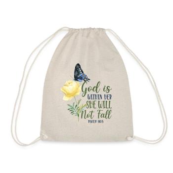 Christian Bible Verse Quote - Turnbeutel - Natur - Vorne
