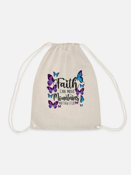 Christian Bible Verse Quote - Turnbeutel - Natur