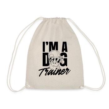 Je suis un dresseur de chiens d’école de chiens - Sac de sport léger - nature - Devant