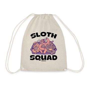 Sloth Squad - Turnbeutel - Natur - Vorne