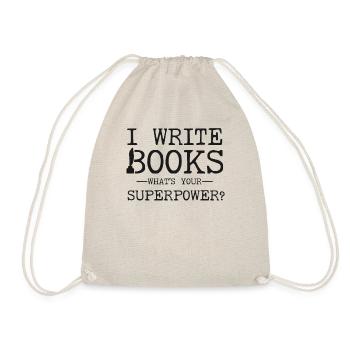 Writing Novel Writer & Published - Drawstring Bag - nature - Front