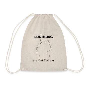 Lüneburg Map - Drawstring Bag - nature - Front