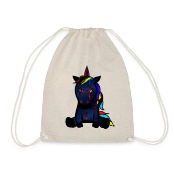 Horror Mythical Animal Unicorn Fantasy Myth - Drawstring Bag - nature - Front