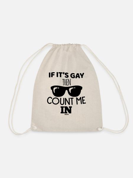 LBGT Gay Pride - Turnbeutel - Natur