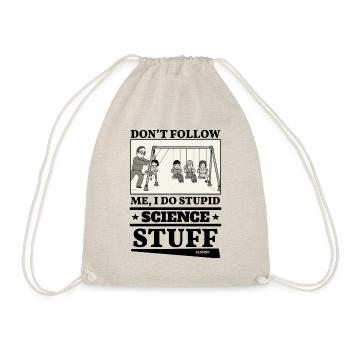 Ne me suivez pas, je fais des trucs scientifiques stupides - Sac de sport léger - nature - Devant