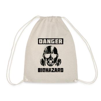 Symbole de risque biologique Corona Virus Gift Idea Warning - Sac de sport léger - nature - Devant