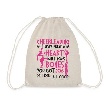 Cheer Cheerleading Cheerleading - Drawstring Bag - nature - Front