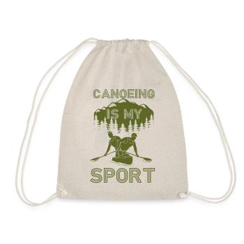 Canoe Canoeing Canoeing Is My - Drawstring Bag - nature - Front