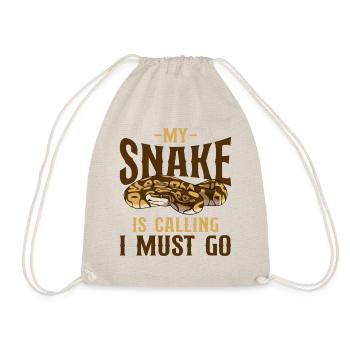 Serpent serpent que mon serpent appelle - Sac de sport léger - nature - Devant