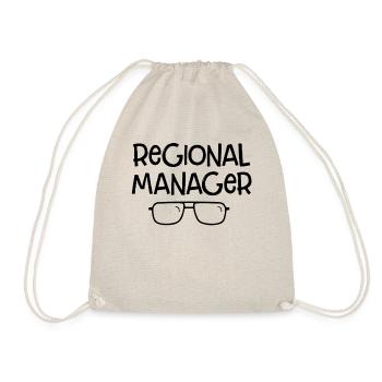 Regional Manager Daddy and Baby Matching - Drawstring Bag - nature - Front
