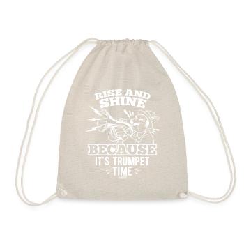 Trompette - Sac de sport léger - nature - Devant