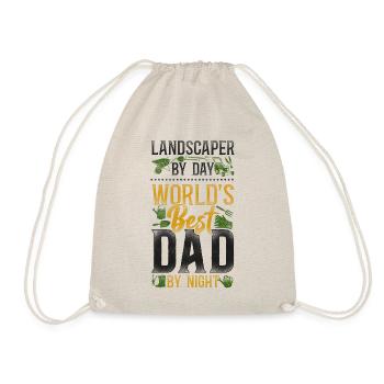 Landscaper Landscaping Landscape - Drawstring Bag - nature - Front