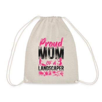 Landscaper Landscaping Landscape - Drawstring Bag - nature - Front
