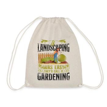 Landscaper Landscaping Landscape - Turnbeutel - Natur - Vorne