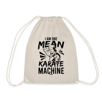 cooler Karate Spruch als Geschenk - Turnbeutel - Natur - Vorne