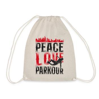 Parkour Free Running Traceur - Drawstring Bag - nature - Front