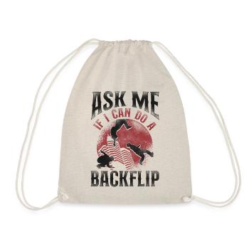 Parkour Free Running Traceur - Drawstring Bag - nature - Front