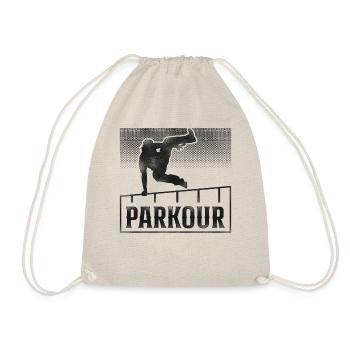 Parkour Free Running Traceur - Drawstring Bag - nature - Front