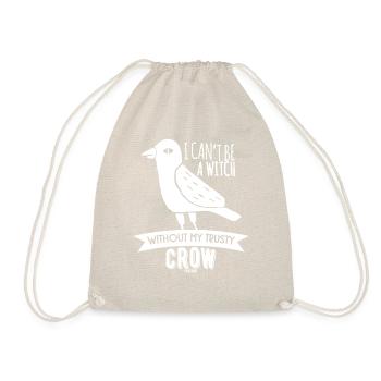I Can´t Be A Witch Without My Crow - Turnbeutel - Natur - Vorne