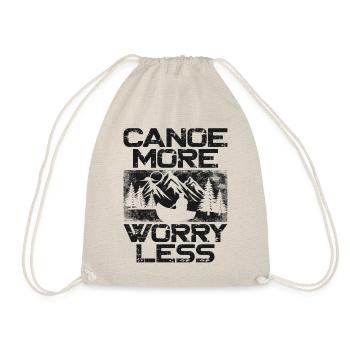 Canoe Canoeing Vintage Canoe More - Turnbeutel - Natur - Vorne