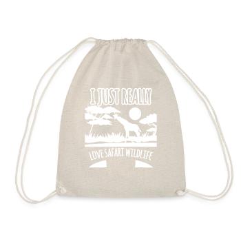 Safari - Drawstring Bag - nature - Front