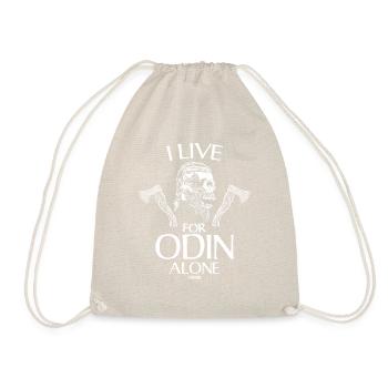 Je vis pour odin seul - Sac de sport léger - nature - Devant