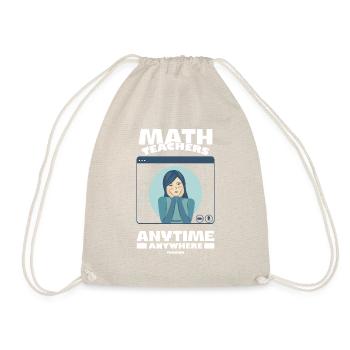 Mathematics - Drawstring Bag - nature - Front