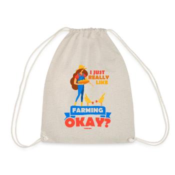 J’aime vraiment l’agriculture d’accord - Sac de sport léger - nature - Devant
