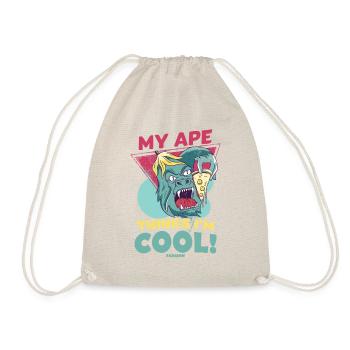 Mon singe pense que je suis cool - Sac de sport léger - nature - Devant