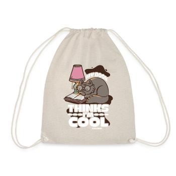 Mon livre pense que je suis cool - Sac de sport léger - nature - Devant