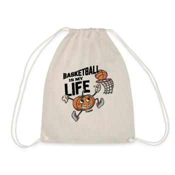 Basketball Is My Life - Turnbeutel - Natur - Vorne