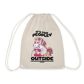 C’est trop folklorique en dehors de la licorne de jeu - Sac de sport léger - nature - Devant