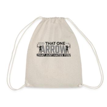 Archery Bow Archer Vintage That - Turnbeutel - Natur - Vorne
